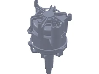 Electric Motor 3D Model