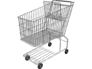 Shopping Cart 3D Model