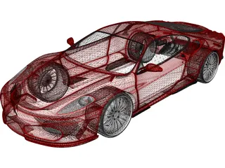 Ferrari F430 (2006) 3D Model