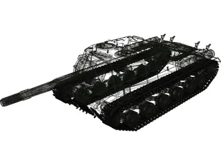 ISU-152 3D Model