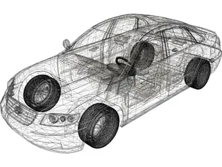 Hyundai Azera 3D Model