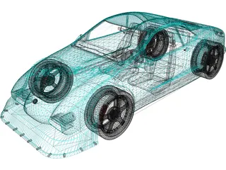 Karmann Concept 3D Model