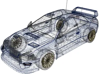 Subaru Impreza WRC (1997) 3D Model