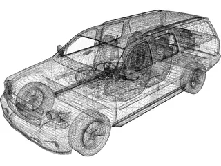 Chevrolet Suburban 3D Model