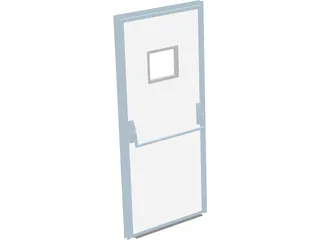 Emergency Door 3D Model