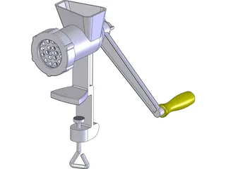 Meat Grinder 3D Model