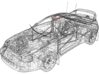 Toyota Celica GT Four (1995) 3D Model