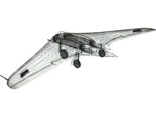 Horten Ho IX 3D Model