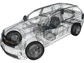 Chevrolet Equinox 3D Model