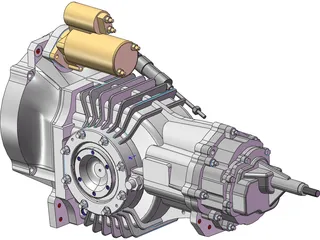 Mendeola 2D Transmission 3D Model