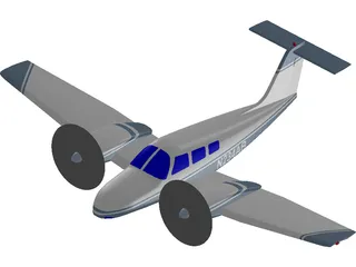 Piper PA-44-180 3D Model