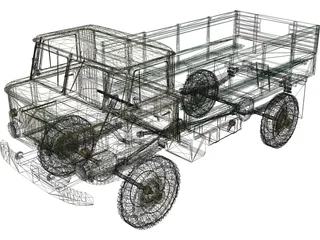 GAZ-66 3D Model