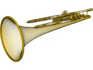 Trumpet 3D Model