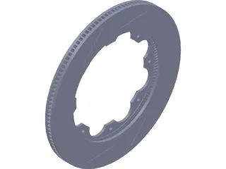 Brake Disc AP 267 3D Model