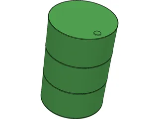 Barrel 3D Model