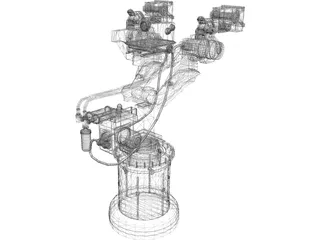 Ship Gunsight 3D Model