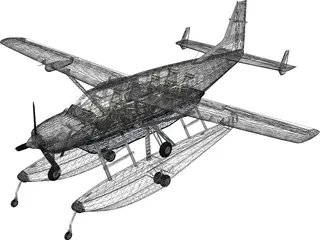 Cessna Caravan 3D Model