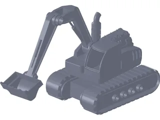 Excavator 3D Model