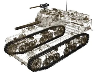 M5 A1 3D Model