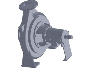 Water Pump 3D Model