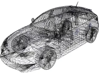 Subaru Impreza WRX STi 3D Model