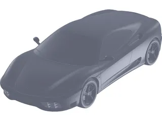 Ferrari 360 Modena 3D Model