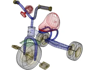 Tricycle 3D Model