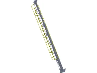 Cat Ladder 3D Model