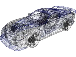 Mazda rx7 [Tuned] 3D Model