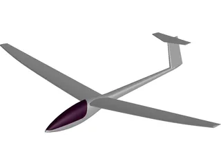 DG 100 Glider 3D Model