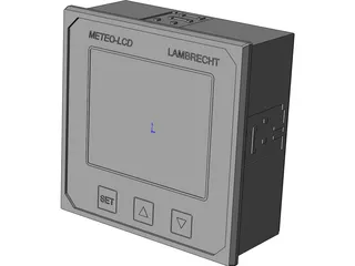 DCU METEO-LCD 3D Model