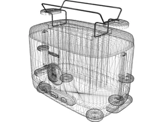 Philips Toaster 3D Model