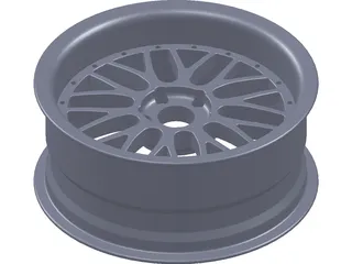 BBS LM Wheel 3D Model