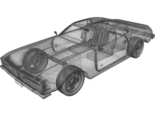 Dodge Charger RT (1969) 3D Model