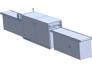 Solarpanel Laminator 3D Model