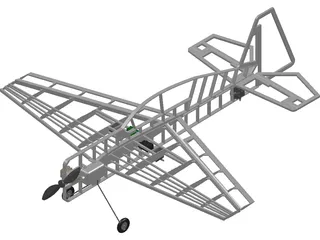 RC Yak 54 3D Model