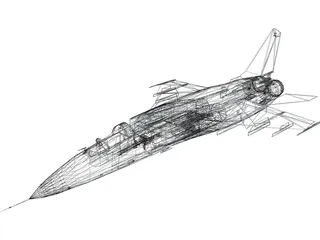 JH-7A 3D Model