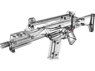 Heckler&Koch G36C 3D Model