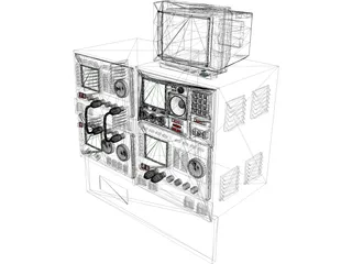 Electronics Equipment 3D Model