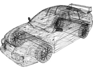 Mitsubishi Lancer/Carisma Evo VI (1999) 3D Model