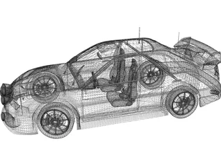 Mitsubishi Lancer/Carisma WRC (1999) 3D Model