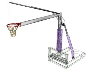 Basketball Standard 3D Model