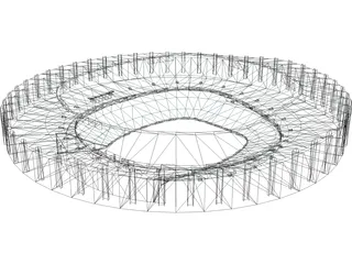 Robert F. Kennedy Memorial Stadium 3D Model