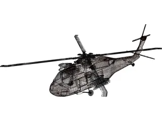 Sikorsky UH-60 Black Hawk 3D Model