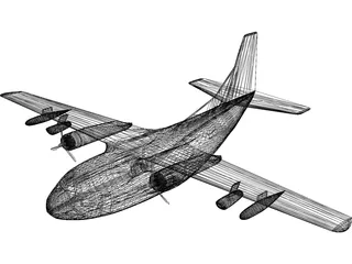 C-123 Provider 3D Model