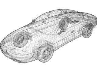 Oldsmobile Aurora (1995) 3D Model