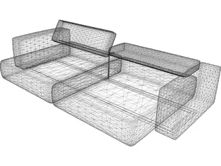 Couch 3D Model