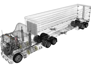 Freightliner 3D Model