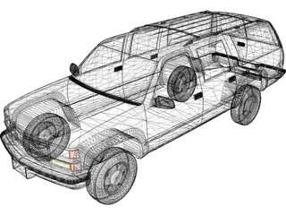 Chevrolet Suburban (1999) 3D Model