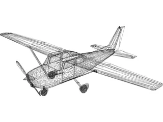 Cessna 172 3D Model